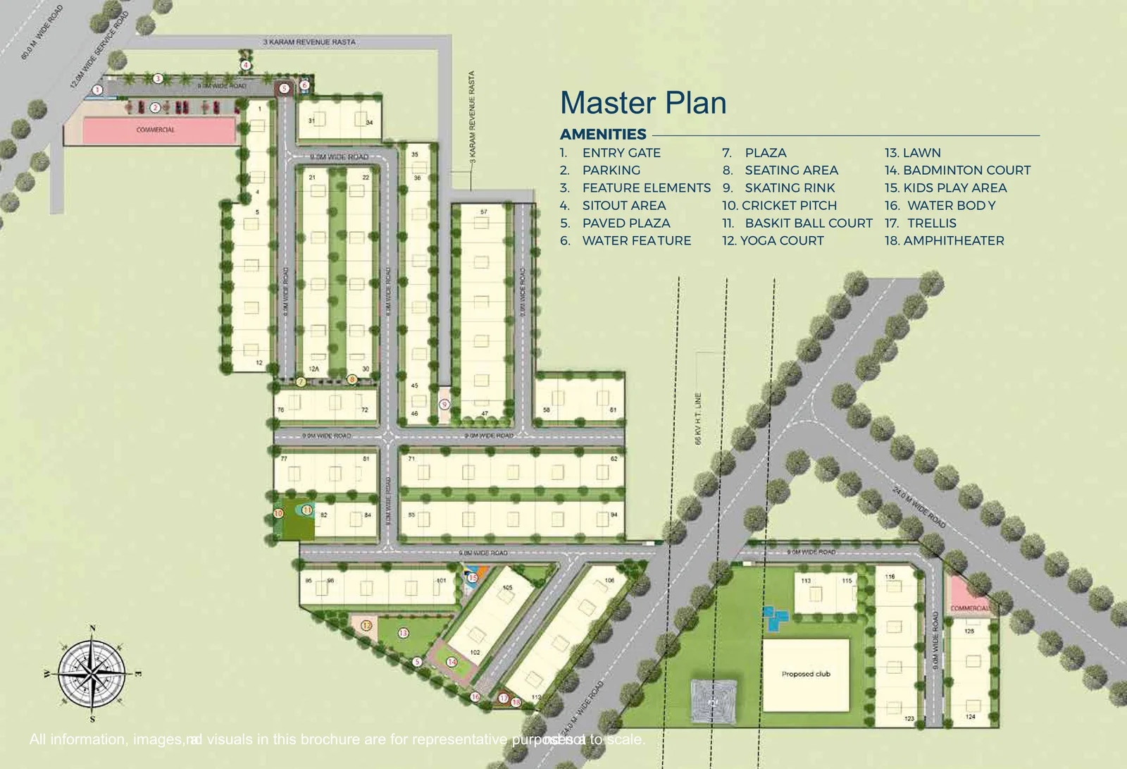 4S Aster Avenue Location Map