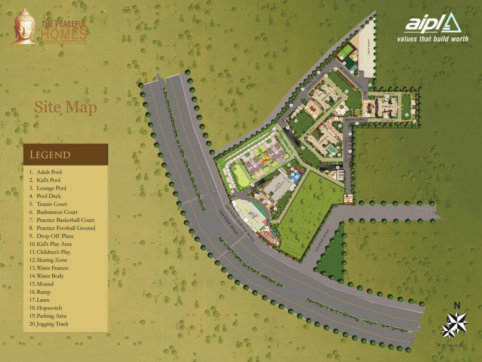 Paras Quartier Site Plan