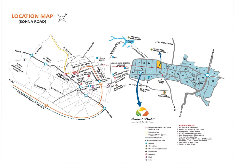 Paras Quartier Site Plan