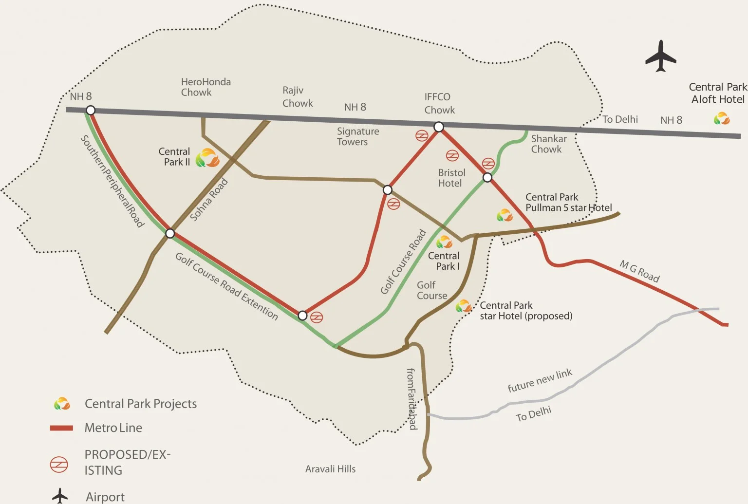 Paras Quartier Site Plan
