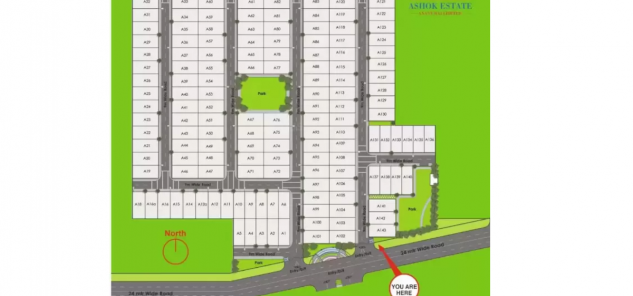 Ashok Estate Floor Plan