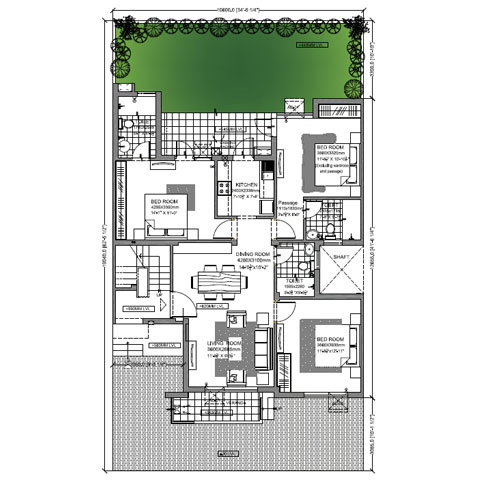 Vatika Emilia Floors Floor Plan
