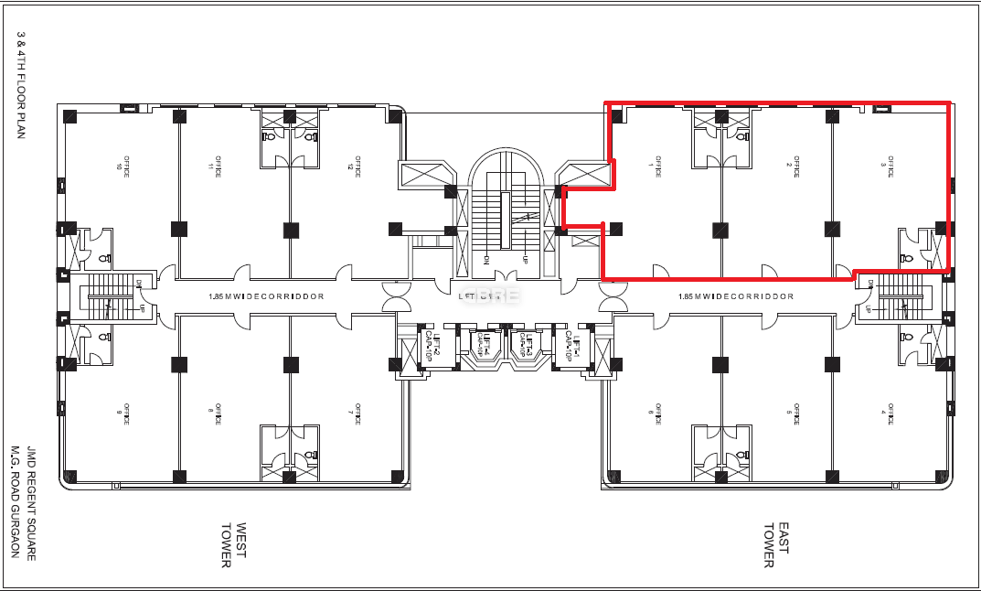 JMD Regent Square Site Plan