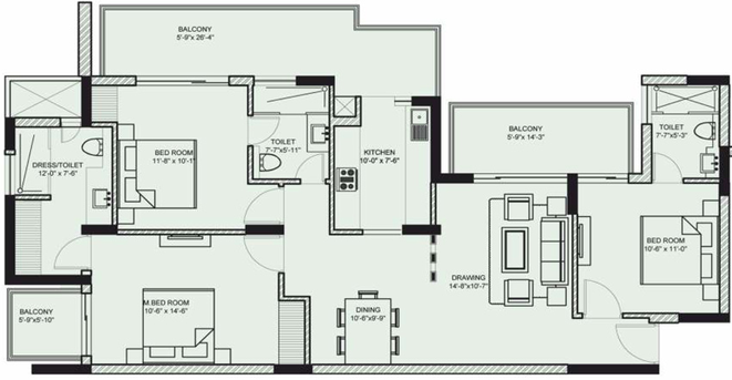 ILD Greens Floor Plan