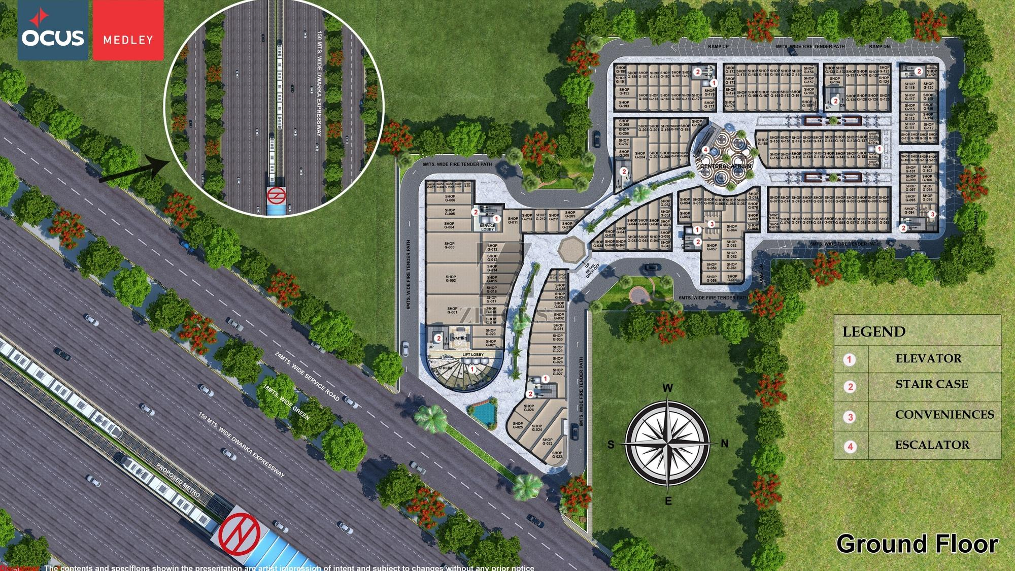 Galleria 99 Sector 99 Site Plan