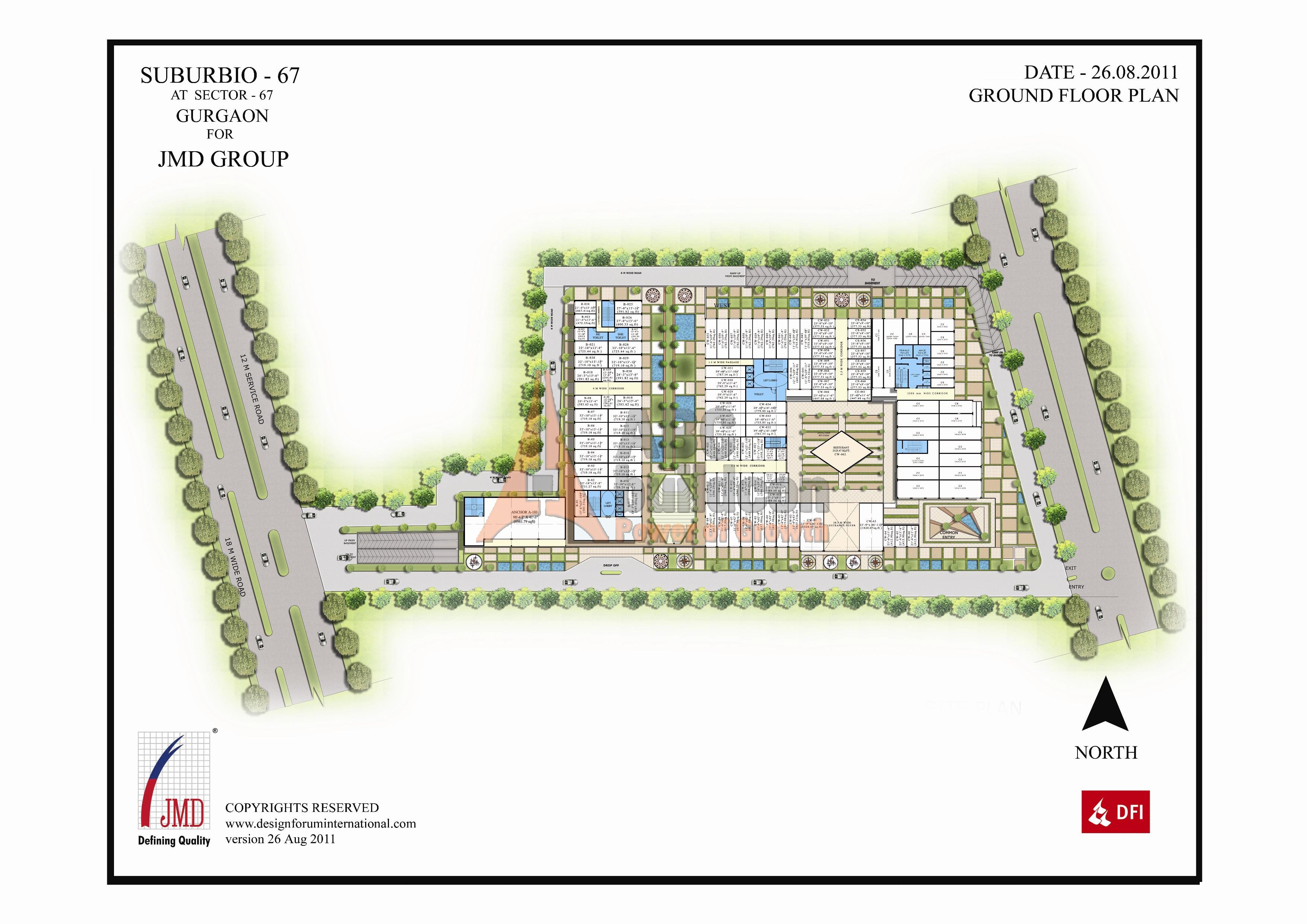 JMD Suburbio 67 Site Plan